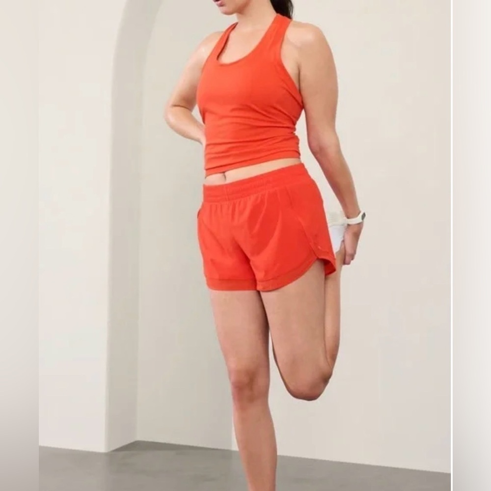 NWT Athleta Mesh Racer Run Short 4” Size 2X